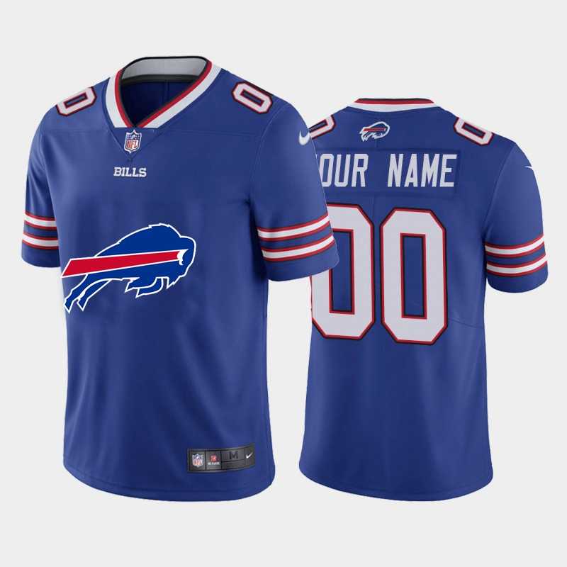 Nike Bills Customized Royal Team Big Logo Vapor Untouchable Limited Jersey,We sell and wholesale Nike Bills Customized Royal Team Big Logo Vapor Untouchable Limited Jersey on line form chian!